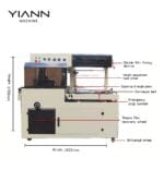 FQL450  L-bar sealer machine 4522 Shrink wrapper - Image 3