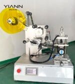 Semi-automatic desktop bouncing PP round tube labeling machine - Image 3
